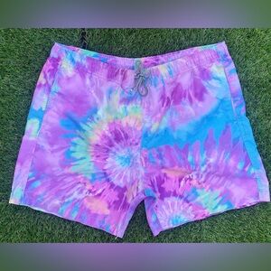 BOARDIES Tie-Dye Swimsuit, Board Shorts, Size L